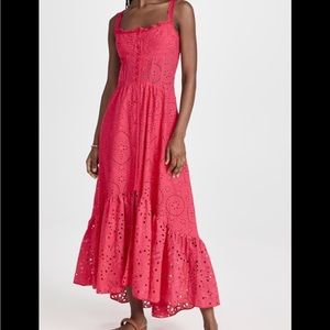 Charo Ruiz Ibiza Long Irene Dress in Fuschia Fruition Small NWOT $780